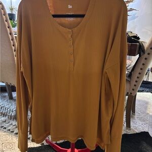 SO Women's Golden Long Sleeve Tee